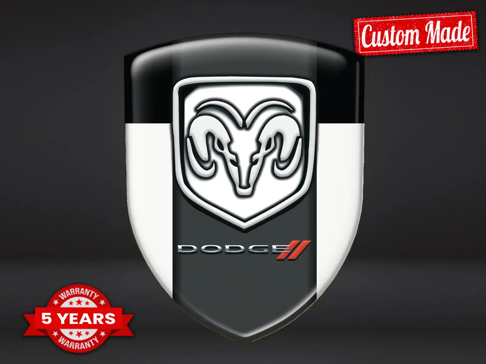 Dodge Silikon Aufkleber Pro Max Robust Elegant Leistung